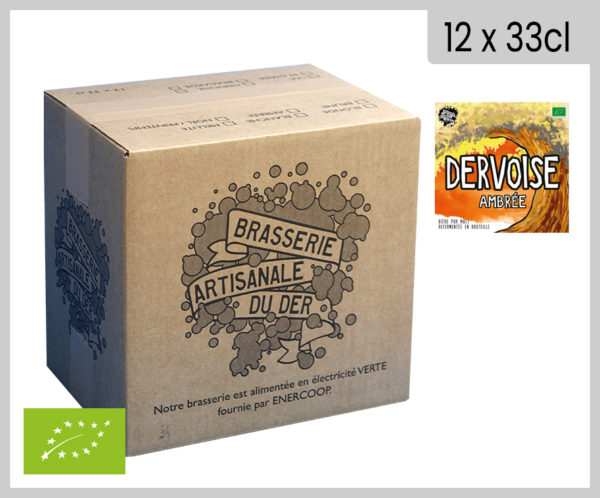 Carton 12x33cl - DERVOISE - Ambrée