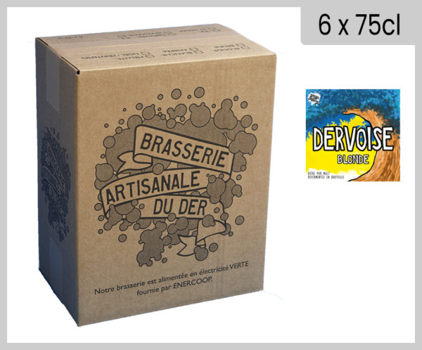 Carton 6x75cl - DERVOISE - Blonde