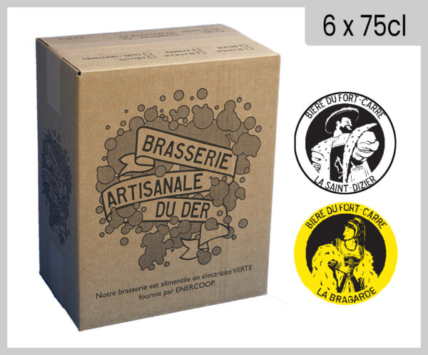 Carton 6x75cl - FORT-CARRÉ - Mélange St-Dizier + Bragarde