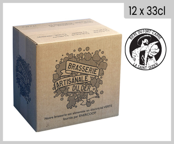 Carton 12x33cl - FORT-CARRÉ - LA SAINT-DIZIER